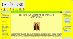 Desktop Screenshot of laperenne-zine.com