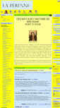 Mobile Screenshot of laperenne-zine.com